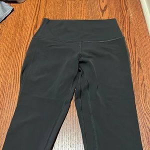 Lululemon Align Graphite Grey 21 Inseam size 6